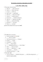To Be And To Have Got Exercises Ies Naºm 1 Libertas