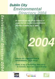 Environmental Directory 2004 - Dublin.ie