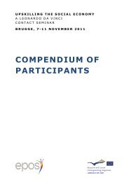 COMPENDIUM OF PARTICIPANTS - Epos