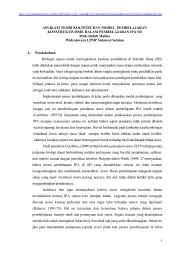 APLIKASI TEORI KOGNITIF.pdf - LPMP Sulsel