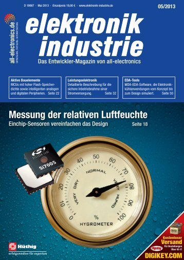 PDF-Ausgabe herunterladen (28.7 MB) - elektronik industrie