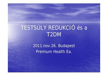 TESTSÃLY REDUKCIÃ Ã©s a T2DM - Premium Health Concepts