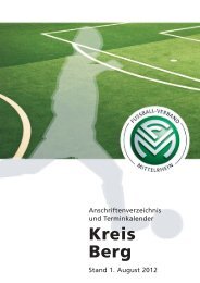 Kreis Berg - SSV Bergneustadt 08