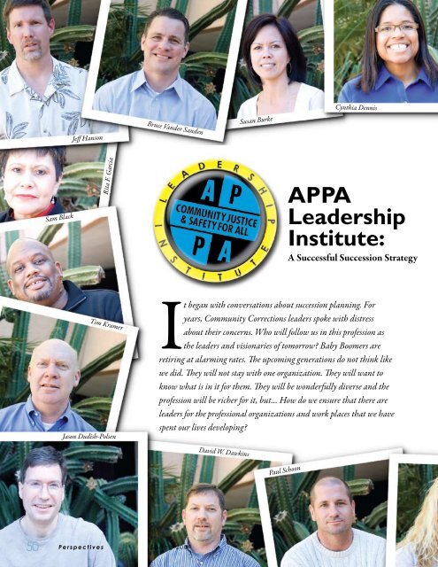 APPA Leadership Institute: - American Probation and Parole ...