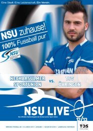 klicken zum Download unseres ... - Neckarsulmer Sport-Union