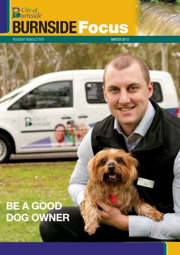 BE A GOOD DOG OWNER - City of Burnside - SA.Gov.au