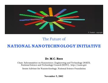 The Future of National Nanotechnology Initiative - National Science ...