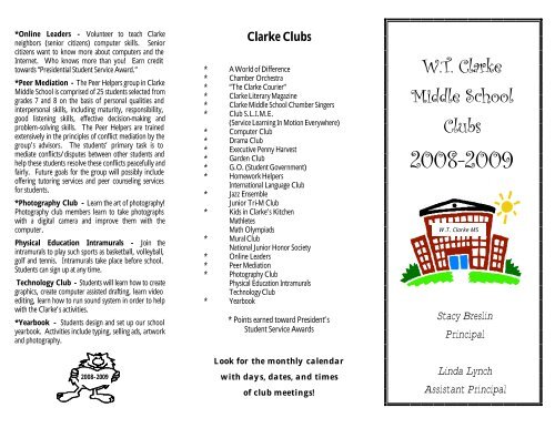 clubs (Read-Only) - East Meadow School District