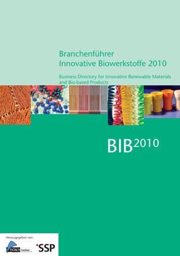 Branchenführer Innovative Biowerkstoffe (BIB ... - nova-Institut GmbH