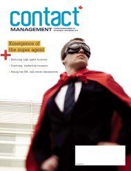 Emergence of the super agent - Contact Management