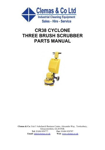Download PDF Manual - Clemas & Co Ltd