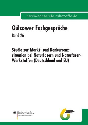 Studie zur Markt- und Konkurrenzsituation bei ... - nova-Institut GmbH