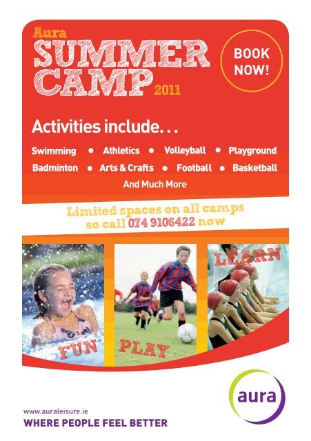 SUMMER CAMP - Aura Leisure Centres