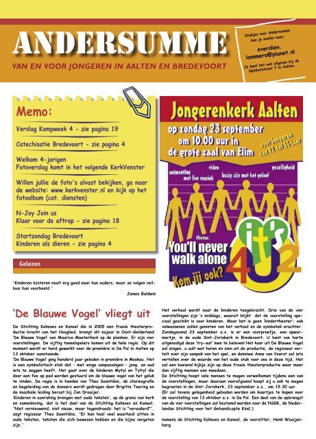 KV 23 14-09-2007.pdf - Kerkvenster