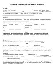 lease agreement