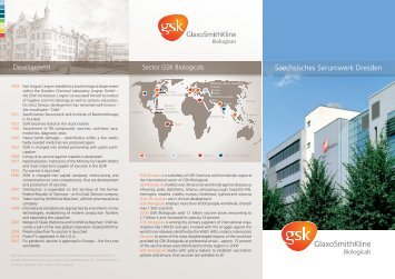 Saechsisches Serumwerk Dresden - GlaxoSmithKline