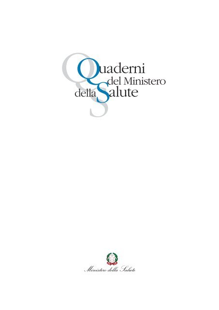 Appropriatezza diagnostico-terapeutica in oncologia - Quaderni del ...