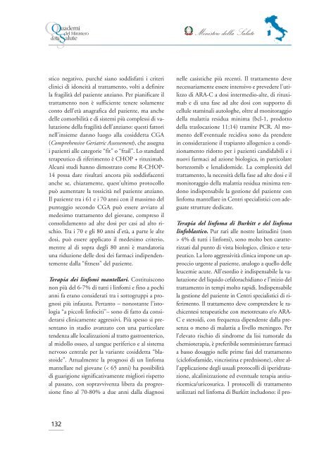 Appropriatezza diagnostico-terapeutica in oncologia - Quaderni del ...