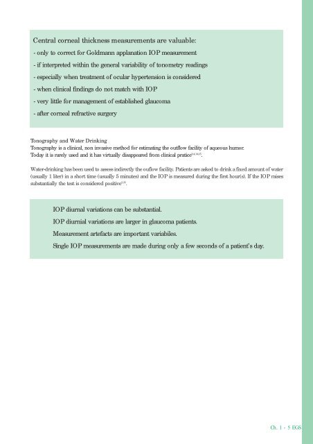 terminology and guidelines for glaucoma ii - Kwaliteitskoepel