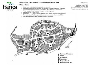 Blanket Bay campsite information - Parks Victoria