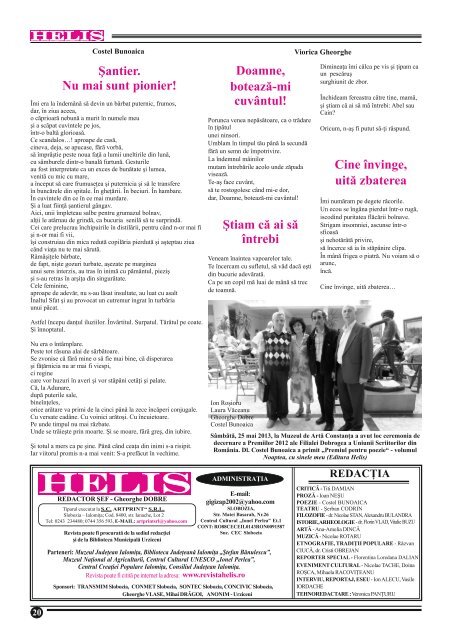Helis mai 2013 pentru tipar - Revista HELIS