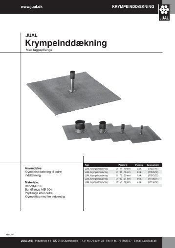 KrympeinddÃ¦kning - JUAL