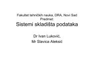 Sistemi skladiÅ¡ta podataka