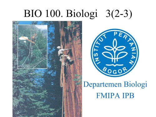 Kuliah 1 Cakupan Biologi.pdf - Web Asrama TPB-IPB