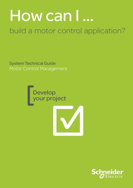 Build A Motor Control Application Schneider Electric Cz S R O
