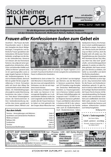 Infoblatt April 2010