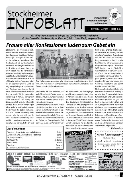 Infoblatt April 2010