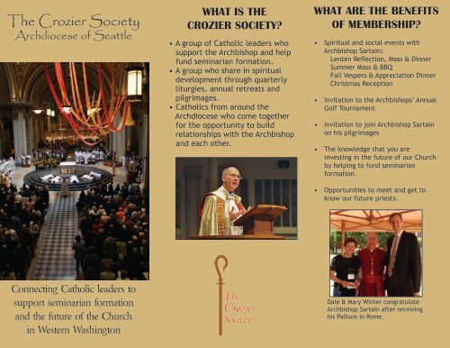 The Crozier Society - Archdiocese of Seattle