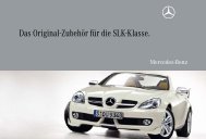 Das Original-Zubehör für die SLK-Klasse. - Mercedes