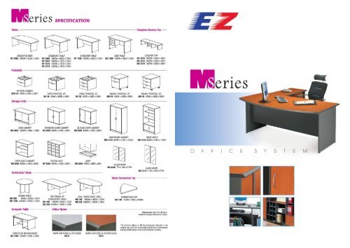 â6 r 6 S SPECIFICATION - VS OFFICE FURNITURE