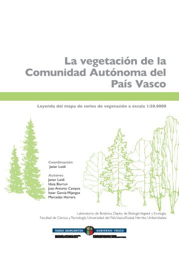 La vegetación de la Comunidad Autónoma del País Vasco - EditAEFA