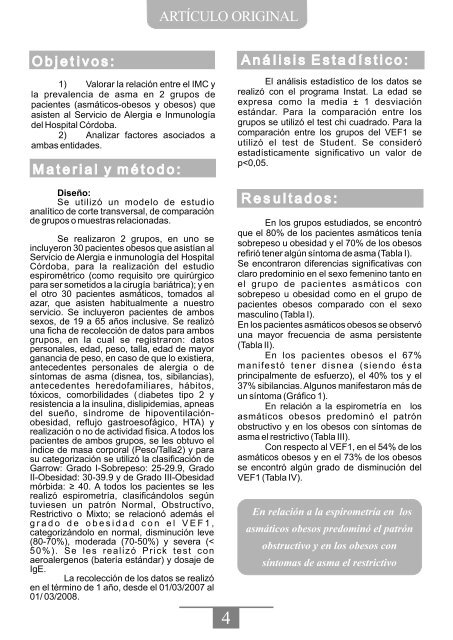 VOLUMEN 31 NÂº 3-4 aÃ±o 2013 - cordobalergia.com