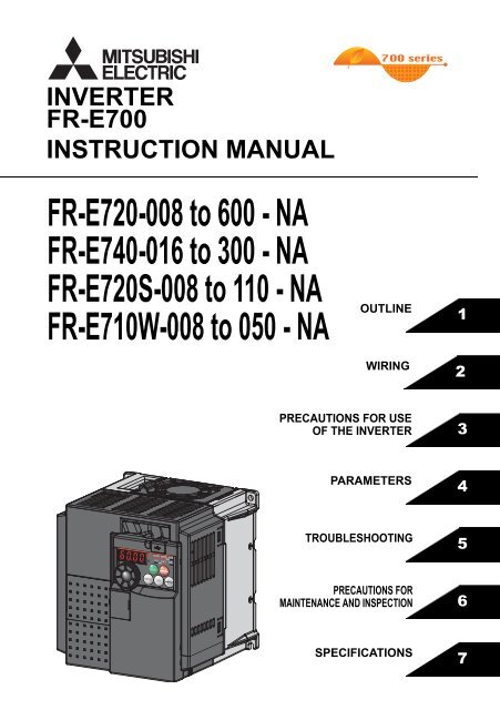 fr-e700-na instruction manual - Womack Machine Supply Company