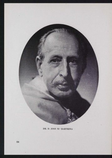 DR. D. JOSE M. BARTRINA