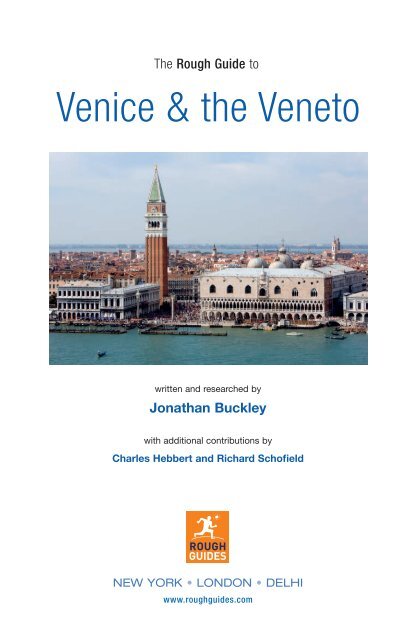 The Rough Guide to Venice and the Veneto