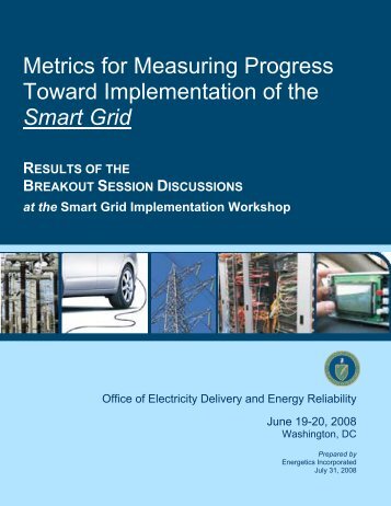 Metrics for Measuring Progress Toward Implementation of the Smart ...