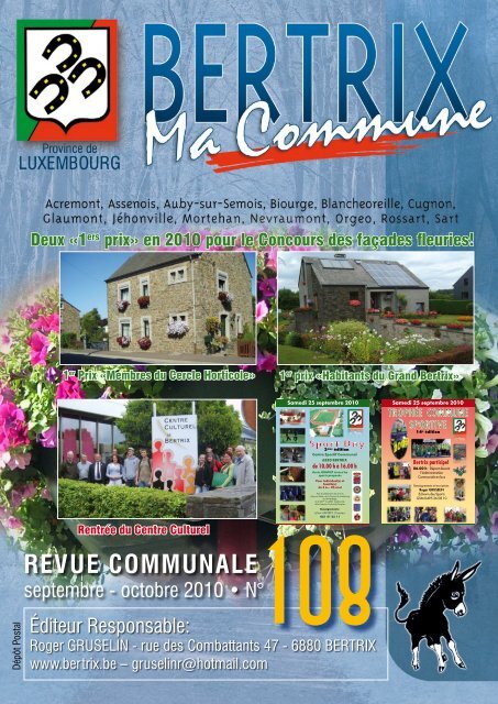 Revue Communale de Bertrix nÂ° 108