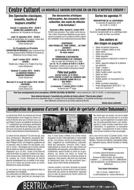 Revue Communale de Bertrix nÂ° 108