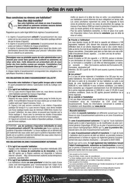 Revue Communale de Bertrix nÂ° 108