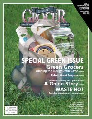 SPECIAL GREEN ISSUE - Wisconsin Grocers Association