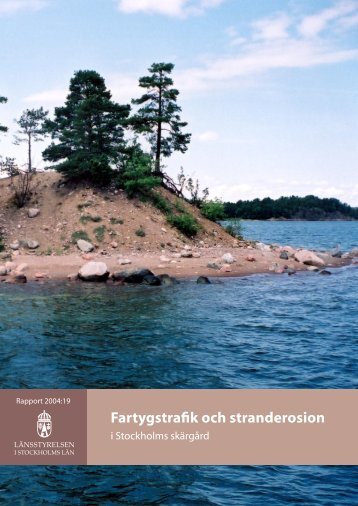 Fartygstrafik och stranderosion - LÃ¤nsstyrelsen i Stockholms lÃ¤n