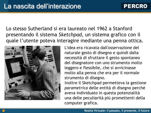 RealtÃ  Virtuale - Percro - Scuola Superiore Sant'Anna