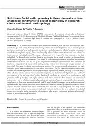 Soft-tissue facial anthropometry in three dimensions - Isita-org.com