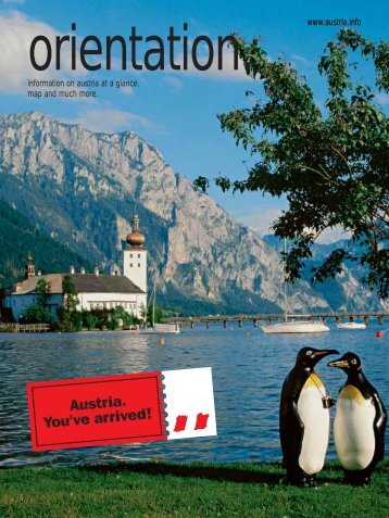 orientation. - Austrian National Tourist Office