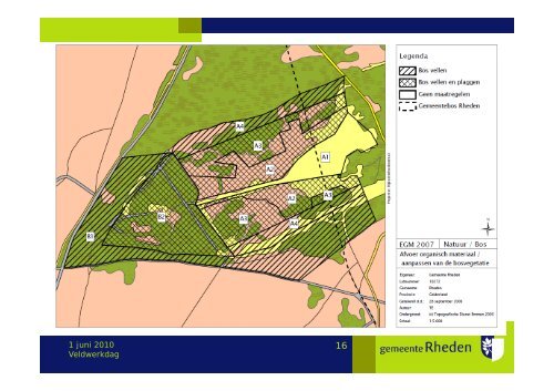 Ligging Rozendaalse Zand - VeldwerkPlaatsen