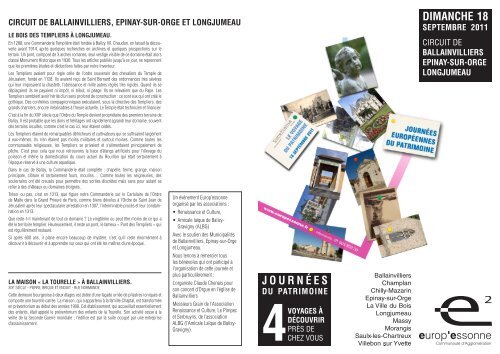 DIMANCHE 18 JOURNÃES - Massy